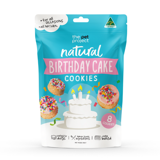 The Pet Project Birthday Cake Cookie Dog Treats (8PK)