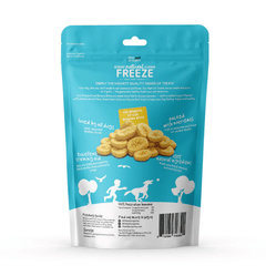 The Pet Project Freeze Dried Raw Dog Treats Banana Bites 50g