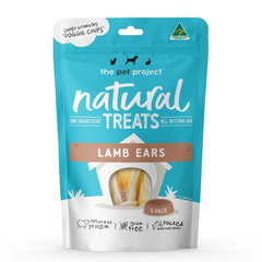 The Pet Project Lamb ears Dog Treats (4PK)