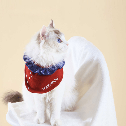 Touchdog Designer Bib Stawberry