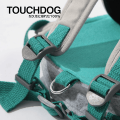 Touchdog Forest and Friends Dog Backpack Owl