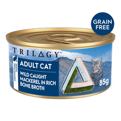 Trilogy Adult Can in Bone Broth Wet Cat Food 85g