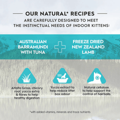 Trilogy Barramundi & Tuna Kitten Food 1.2kg