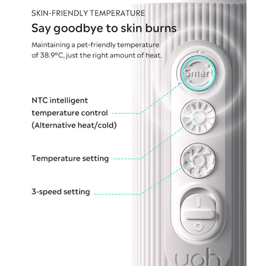 Uah Pet Fluffy-1 Intelligent Temperature Control Pet Hair Dryer