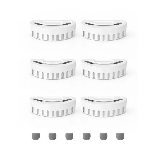 Uah Pet GLOW Pet Water Fountain Replacement Magnetic Filter 6 pack