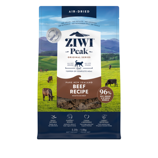 Ziwi Peak Air-Dried Dry Cat Food Beef
