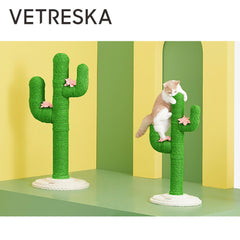 VETRESKA Fruity Cat Scratching Tree – CACTUS