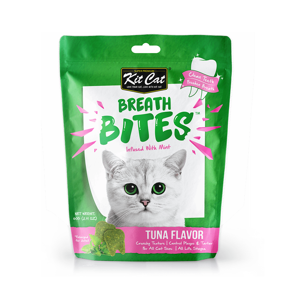 Kit Cat Breath Bite Cat Treats Tuna 60g