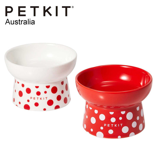 PETKIT CERASPOT Ceramic Pet Feeding Bowl – 2 Colour Pack