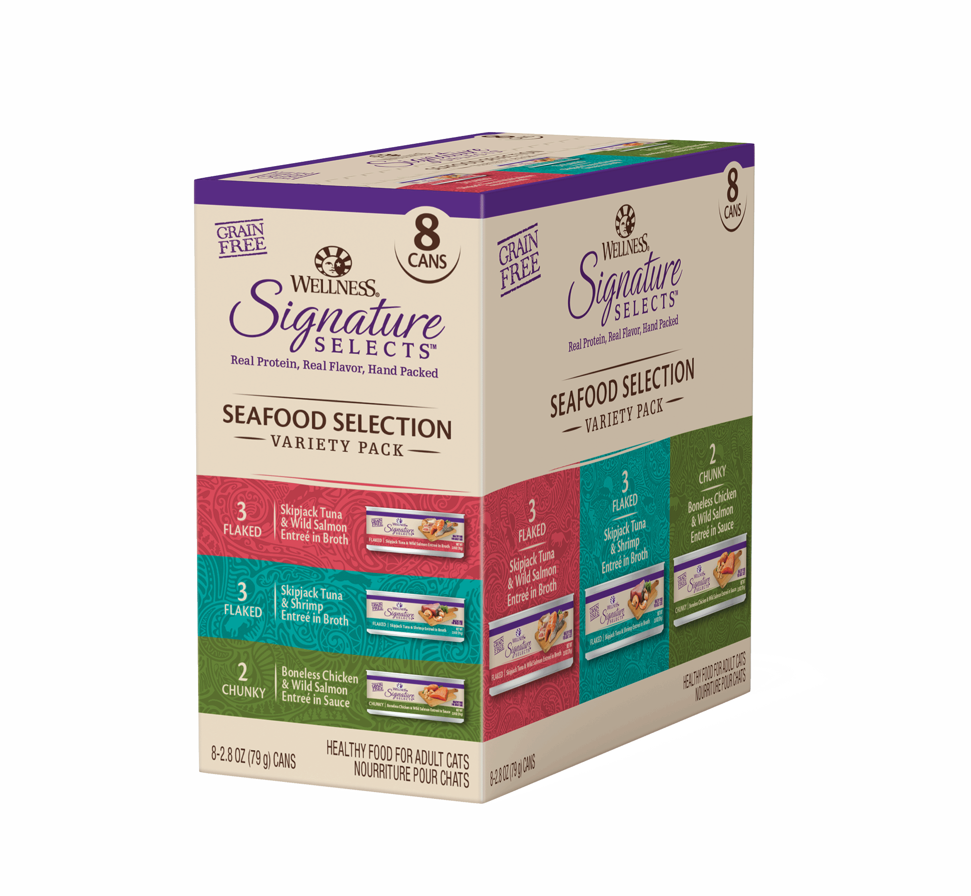 Wellness CORE Signature Selects Wet Cat Food Seafood Selection Variety Pack