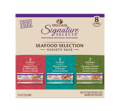 Wellness CORE Signature Selects Wet Cat Food Seafood Selection Variety Pack