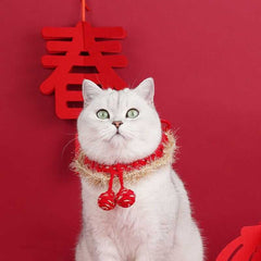 ZEZE Pet New Year Collar