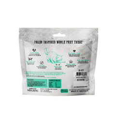 Absolute Holistic Air Dried Cat Treats Grand Prairie Chicken and Hoki 50g