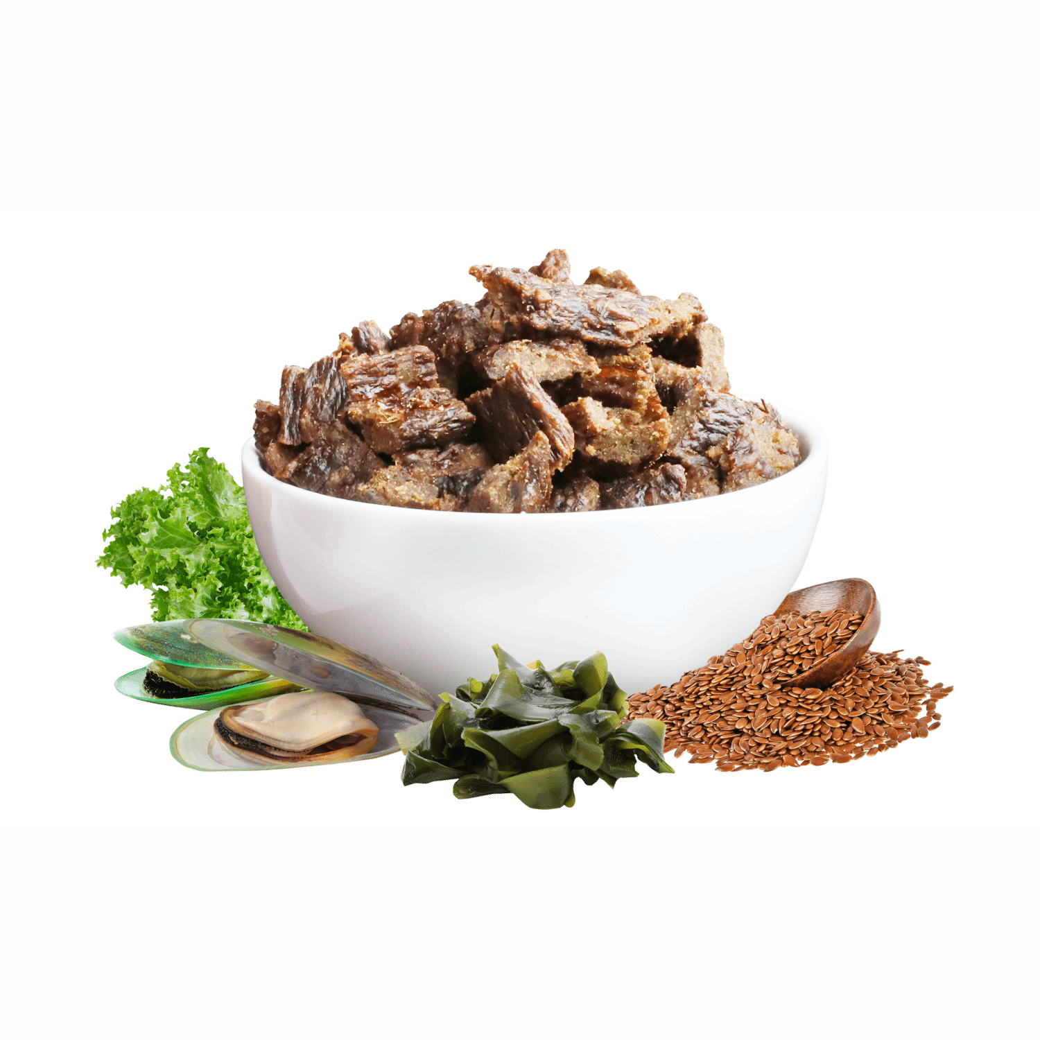 Absolute Holistic Air Dried Cat Treats Oceanic Farm Blue Mackerel And Lamb 50g