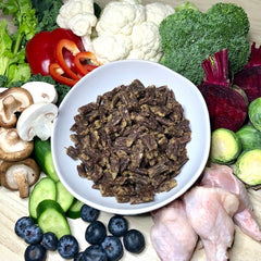 BUGSY Premium Air-Dried Raw Chicken Dog Dry Food