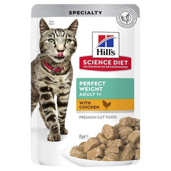 Hills Science Diet Perfect Weight 鸡肉成人湿袋装 85g x12