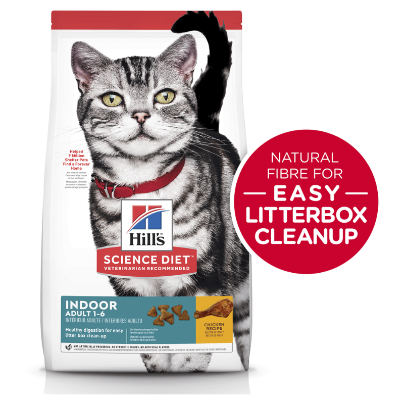 Hills Science Diet Indoor Adult Dry Cat Food 4kg Pikapet