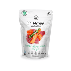 THE NEW ZEALAND NATURAL Meow Lamb and King Salmon Freeze Dried Cat Food