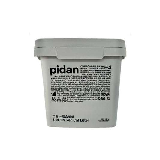 Pidan 3 in 1 Mixed Bentonite and Tofu Cat Litter 5.2kg